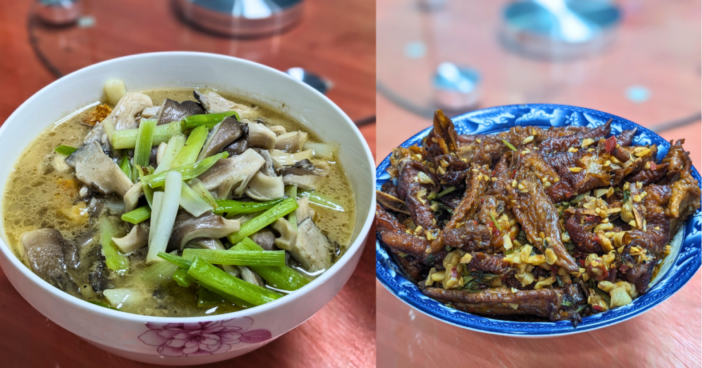 [中国帰省2024年3月]3.中国の親戚がつくる家庭料理