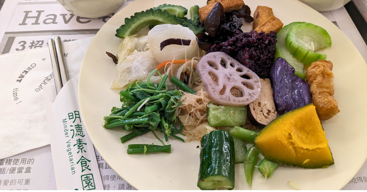 [台湾の旅2023年10月] 3.台湾の日常に溶け込んでいる素食