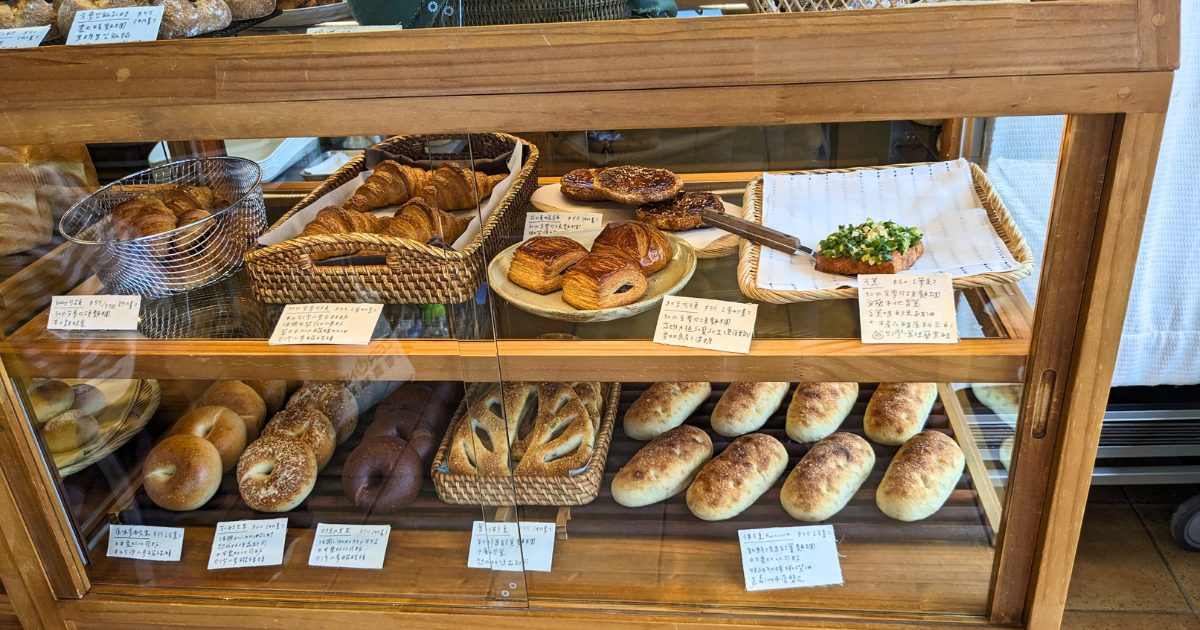 [台湾の旅2023年10月] 14.冬山郷のパン屋 莢麵包 (Pod bakery)