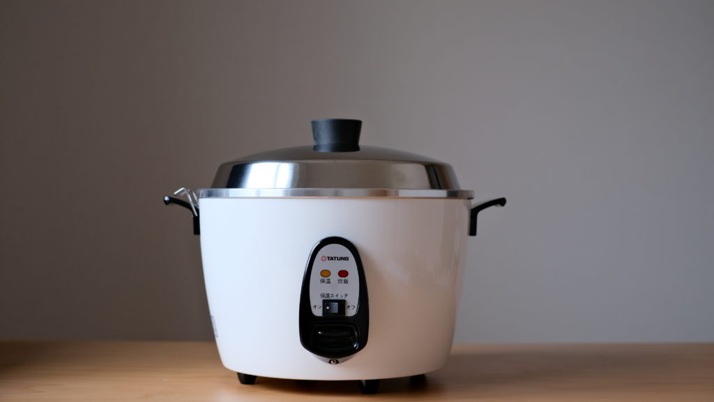 [台湾の電鍋] 基本の使い方である炊飯、我が家はこうやってます